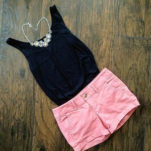 American Eagle Coral Stretch Shorts Size 00